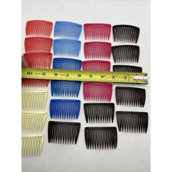 Vintage Goody Side Hair Comb Hair Accessories Mixed Lot of 24 USA main image 8